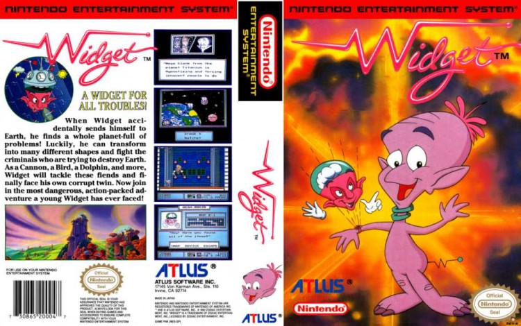 Widget - Nintendo NES | VideoGameX