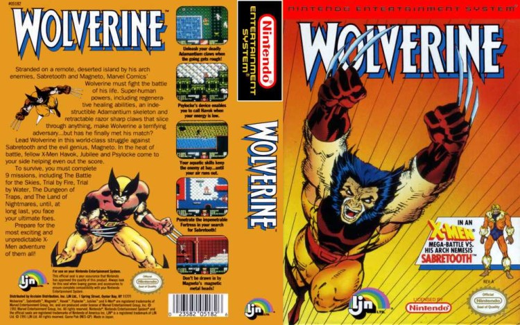 Wolverine - Nintendo NES | VideoGameX