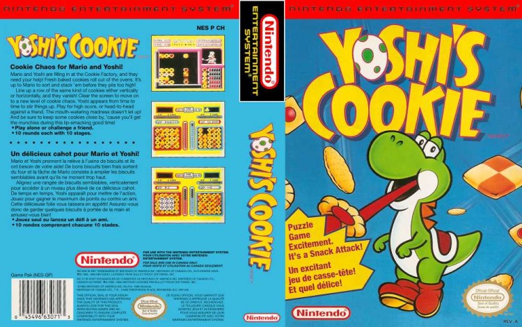 Yoshi's Cookie - Nintendo NES | VideoGameX