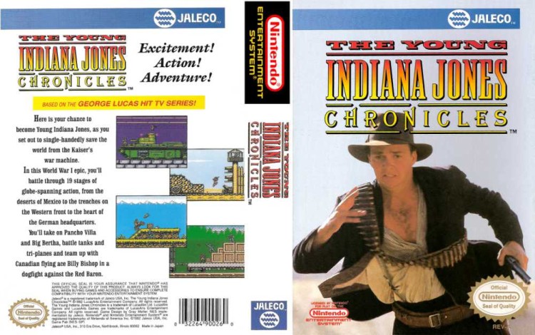 Young Indiana Jones Chronicles, The - Nintendo NES | VideoGameX