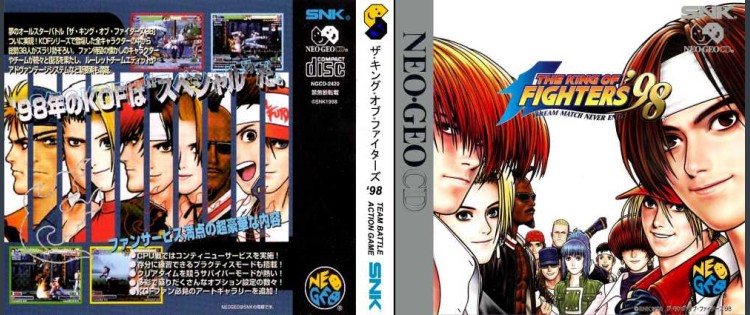 King of Fighters '98 [Japan Edition] - Neo Geo CD | VideoGameX