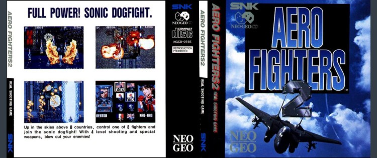 Aero Fighters 2 - Neo Geo CD | VideoGameX