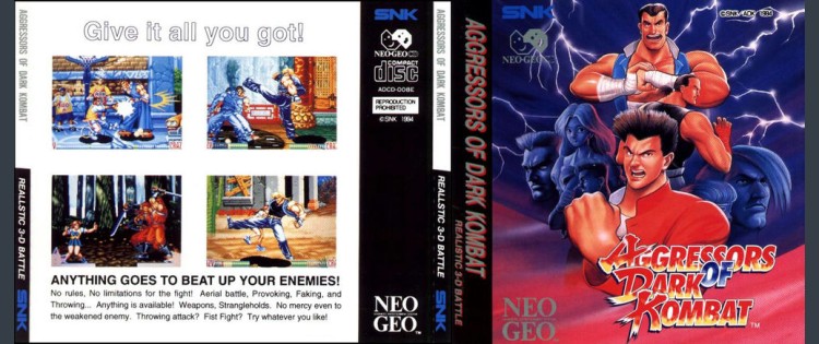 Aggressors of Dark Kombat - Neo Geo CD | VideoGameX