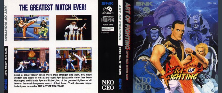 Art of Fighting - Neo Geo CD | VideoGameX