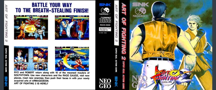 Art of Fighting 2 - Neo Geo CD | VideoGameX