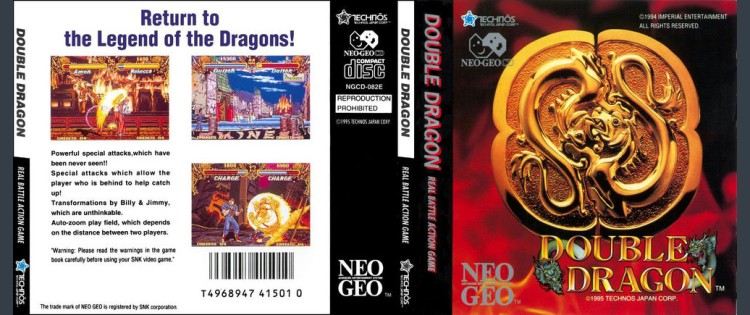 Double Dragon - Neo Geo CD | VideoGameX