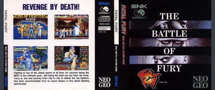 Fatal Fury - Neo Geo CD | VideoGameX