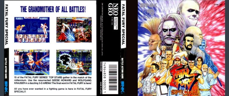 Fatal Fury Special - Neo Geo CD | VideoGameX