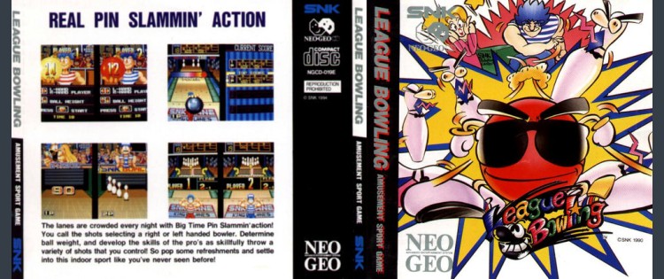 League Bowling - Neo Geo CD | VideoGameX