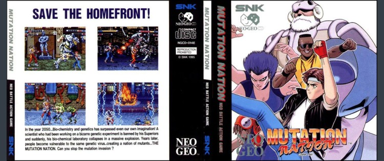 Mutation Nation - Neo Geo CD | VideoGameX