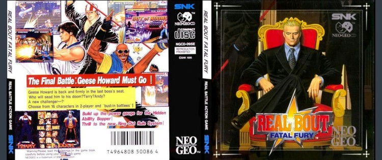 Real Bout: Fatal Fury - Neo Geo CD | VideoGameX