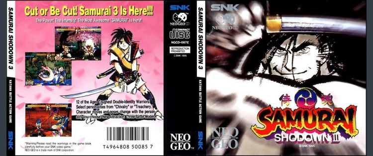 Samurai Shodown III - Neo Geo CD | VideoGameX