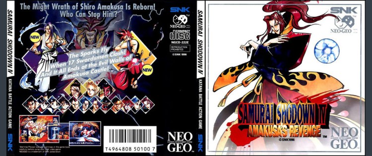 Samurai Shodown IV - Neo Geo CD | VideoGameX