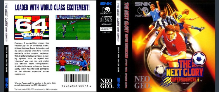Super Sidekicks 3 - Neo Geo CD | VideoGameX