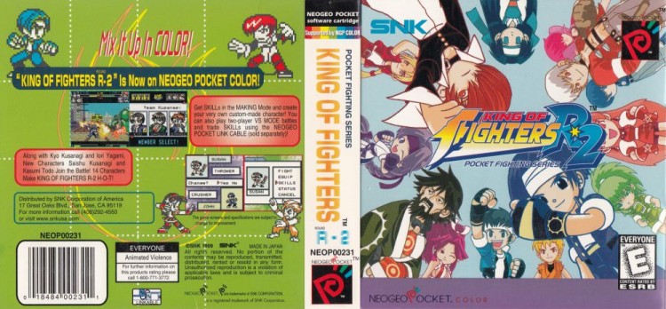 King of Fighters R-2 [US Edition] [Complete] - Neo Geo Pocket | VideoGameX