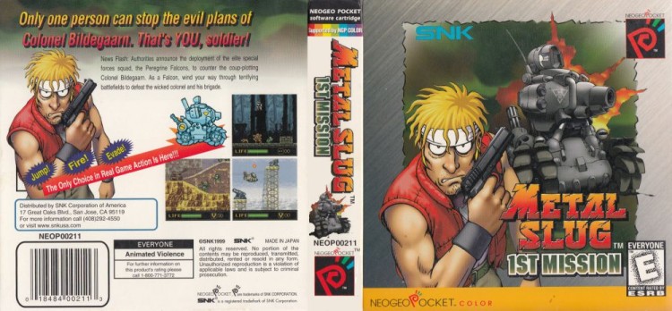 Metal Slug: 1st Mission [US Edition] [Complete] - Neo Geo Pocket | VideoGameX