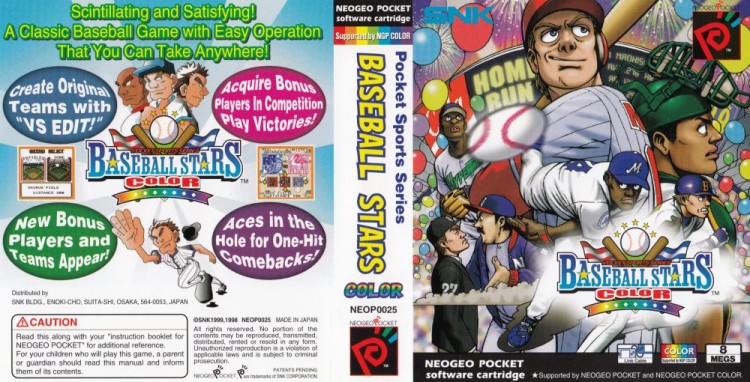 Baseball Stars Color [English Edition] [Complete] - Neo Geo Pocket | VideoGameX