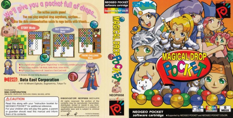 Magical Drop Pocket [English Edition] [Complete] - Neo Geo Pocket | VideoGameX