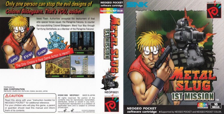 Metal Slug: 1st Mission [English Edition] [Complete] - Neo Geo Pocket | VideoGameX