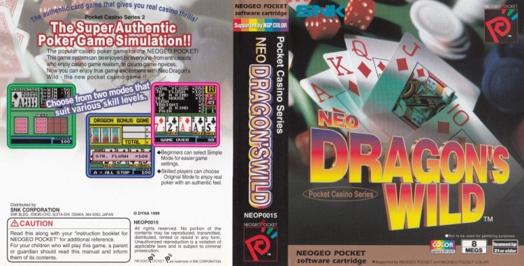 Neo Dragon's Wild [English Edition] [Complete] - Neo Geo Pocket | VideoGameX