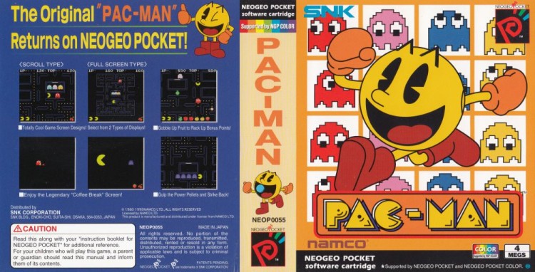 Pac-Man [English Edition] [Complete] - Neo Geo Pocket | VideoGameX