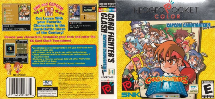Card Fighters Clash [Capcom Version] [US Edition] [Complete] - Neo Geo Pocket | VideoGameX