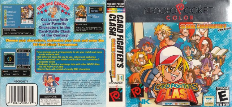 Card Fighters Clash [SNK Version] [US Edition] [Complete] - Neo Geo Pocket | VideoGameX