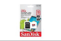 SanDisk microSD Class 10 UHS-1 Memory Card [16GB] - Raspberry Pi | VideoGameX