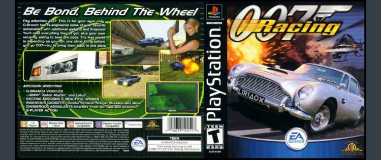 007 Racing - PlayStation | VideoGameX
