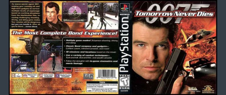 007: Tomorrow Never Dies - PlayStation | VideoGameX