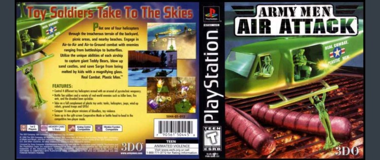 Army Men: Air Attack - PlayStation | VideoGameX