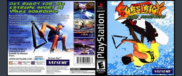 Burstrick Wake Boarding!! - PlayStation | VideoGameX