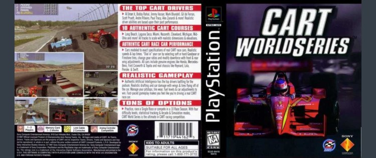 CART World Series - PlayStation | VideoGameX