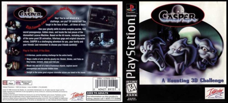 casper playstation 1 скачать casper playstation 1 скачать