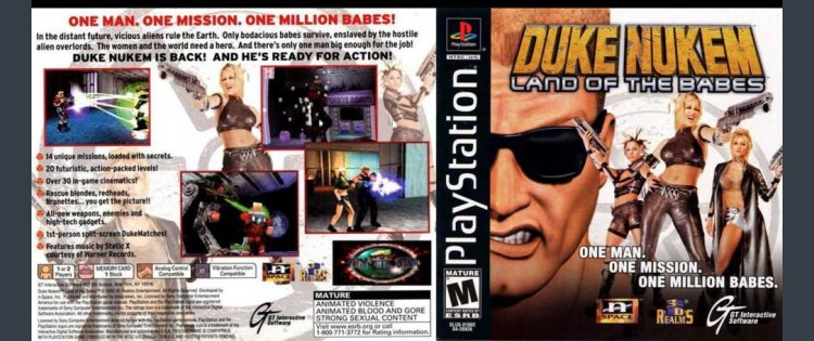 Duke Nukem: Land of the Babes - PlayStation | VideoGameX