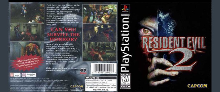 Resident Evil 2 - PlayStation | VideoGameX