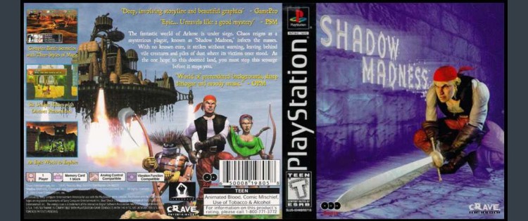 Shadow Madness - PlayStation | VideoGameX