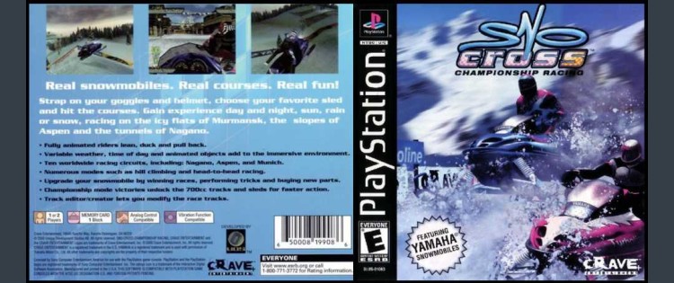 Sno-Cross Championship Racing - PlayStation | VideoGameX