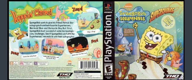 Spongebob Squarepants: Supersponge - PlayStation | VideoGameX