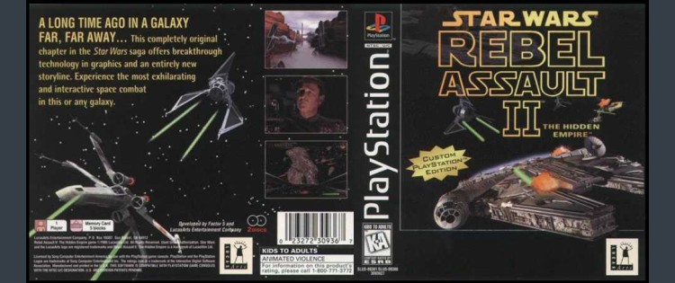 Star Wars: Rebel Assault II: Hidden Empire - PlayStation | VideoGameX