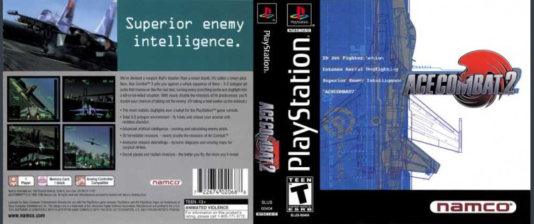 Ace Combat 2 - PlayStation | VideoGameX