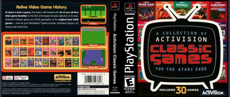 Activision Classics: A Collection of Games for the Atari 2600 - PlayStation | VideoGameX