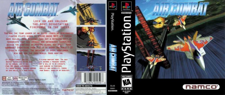 Air Combat - PlayStation | VideoGameX