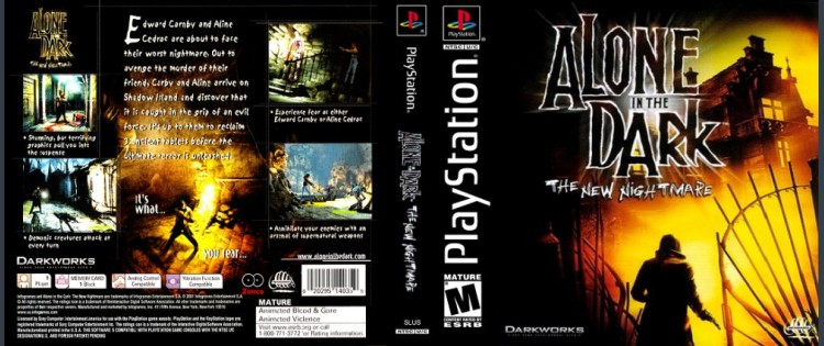 Alone in the Dark: The New Nightmare - PlayStation | VideoGameX