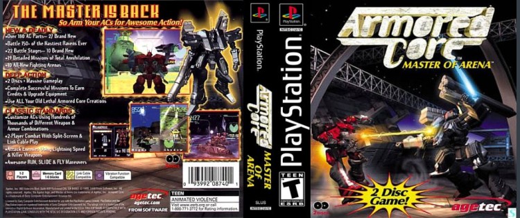 Armored Core: Master of Arena - PlayStation | VideoGameX
