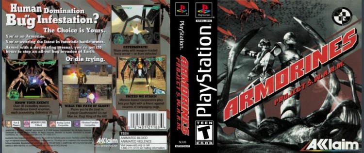 Armorines: Project S.W.A.R.M. - PlayStation | VideoGameX