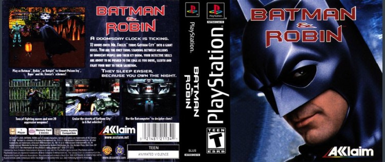 Batman & Robin - PlayStation | VideoGameX
