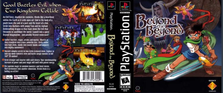 Beyond the Beyond - PlayStation | VideoGameX