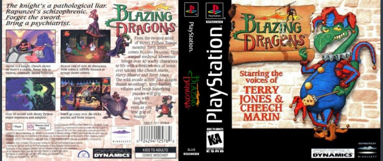 Blazing Dragons - PlayStation | VideoGameX