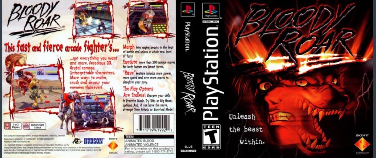 Bloody Roar - PlayStation | VideoGameX